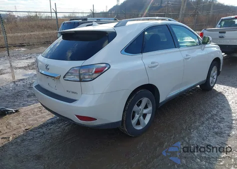 2010 Lexus Rx 350 from USA, damaged, VIN 2T2BK1BA3AC072134